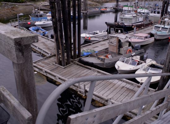 Ken Wilson's boat leaves dock